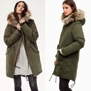 Aritzia Community Vermont Down Parka Anorak Coat